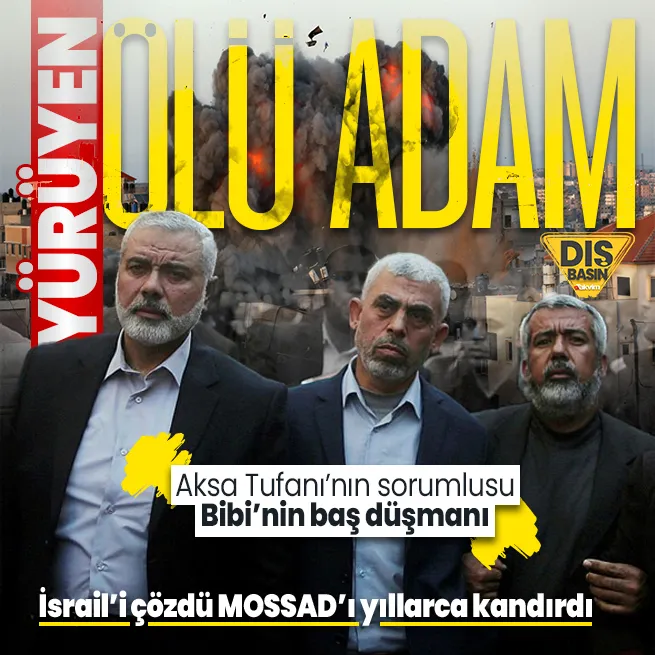 Yürüyen ölü adam! Aksa Tufanı’nın sorumlusu Bibi’nin baş düşmanı: İsrail’i tamamen çözdü MOSSAD’ı yıllarca kandırdı