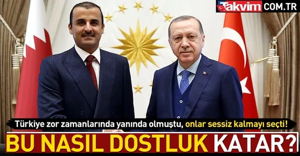 Bu nasıl dostluk Katar?