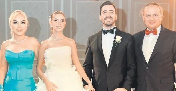 Genç çiftin mutlu günü