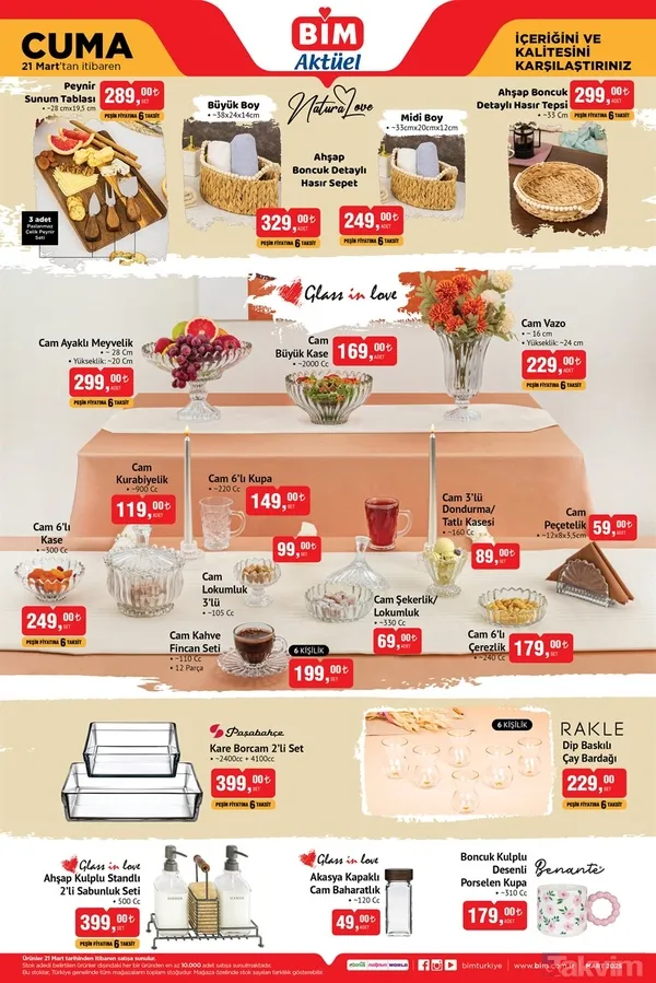 BİM'de mikrodalga fırın, çay makinesi ve çeyiz fırsatı! BİM 18-21 Mart aktüel kataloğu geldi - 20