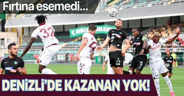 Denizlispor 0-0 Trabzonspor | MAÇ SONUCU