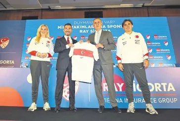 RAY sigorta milli takımın yeni sponsoru