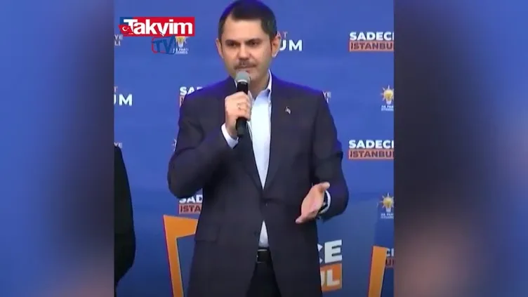 Cumhur İttifakı İBB adayı Murat Kurum Pendik’te metro projesini açıkladı