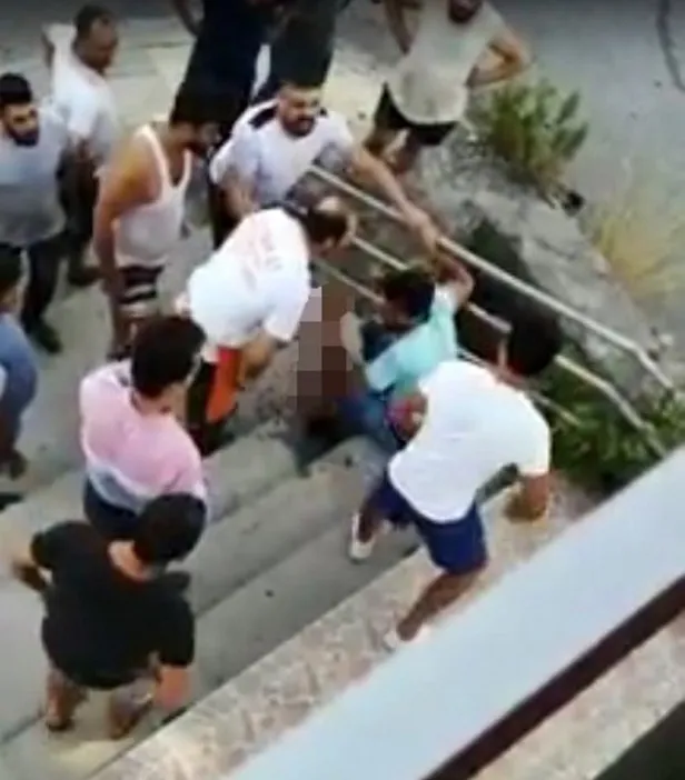 2 kız kardeşe tacizde bulunan şüpheliye meydan dayağı-3