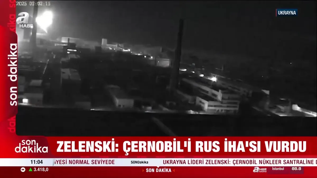 Zekenski: Çernobil'i Rus İHA'sı vurdu