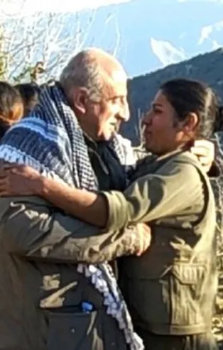 İşte PKK'nın iğrenç yüzü! Sözde yönetici Duran Kalkan'dan 16 yaşındaki kıza tecavüz