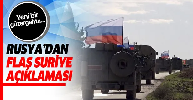 Rusya'dan flaş Suriye açıklaması! Yeni bir güzergahta...