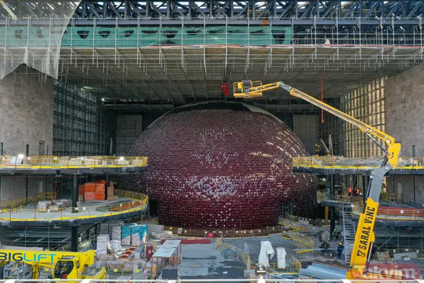 Atatürk Kültür Merkezi'nde inşaatın yüzde 78'i tamamlandı - 13