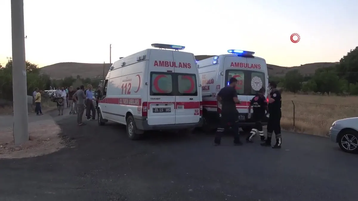 Elazığ’da trafik kazası: 6 yaralı