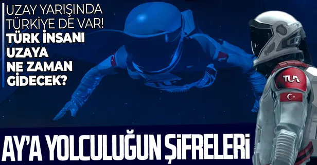 Türkiye'nin Ay yolculuğunun şifreleri ortaya çıktı! Uzaya gönderilecek kişi hangi özelliklere sahip olacak?