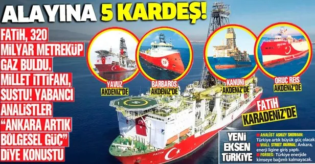 Alayına 5 kardeş! Türkiye Karadeniz’de gaz buldu, yabancı analistler konuştu: Ankara artık bölgesel güç