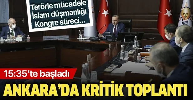 Son dakika: AK Parti MKYK Başkan Erdoğan liderliğinde toplandı! İşte masadaki kritik konular
