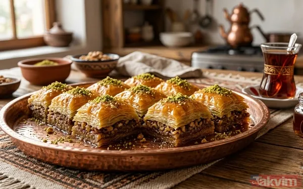 Ev Baklavası (10 Kişilik) Malzemeler: Un, Yumurta, Su, Tuz, Tereyağı, Ceviz İçi Şerbet İçin: Toz Şeker, Su, Limon Suyu Tarif: Şerbet Hazırlanıp Soğutulur. Hamur...