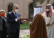 Dışişleri Bakanı Mevlüt Çavuşoğlu, Bahreyn Veliaht Prensi ve Başbakanı Al Khalifa’yla görüştü