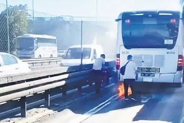 Yine metrobüs yine olay