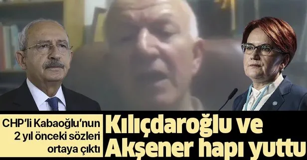 Kılıçdaroğlu ve Akşener’in yalanladığı anayasa çalışmasını İbrahim Kaboğlu itiraf etti