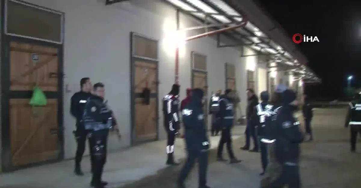 Adana Hipodromunda hava destekli dev operasyon! 751 polis katıldı