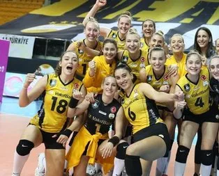 Vakıfbank Lodz önünde