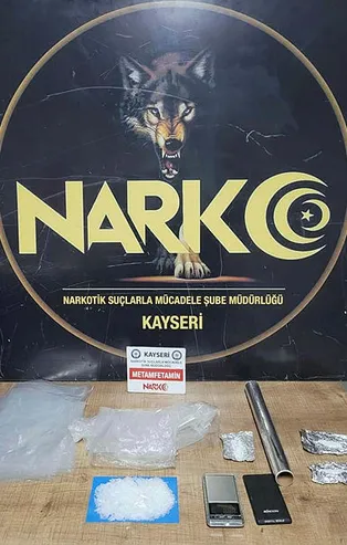 Kayseri'de uyuşturucu operasyonu: 2 gözaltı