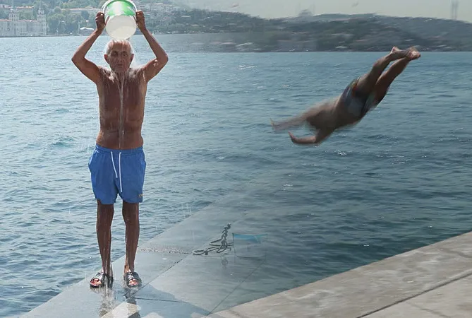 Vatandaş soluğu Boğaz’da aldı