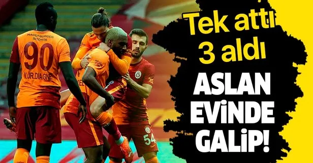 Galatasaray evinde galip!