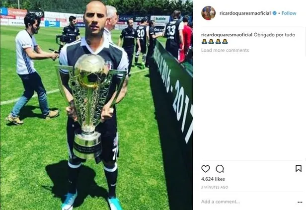 Beşiktaş'ta Quaresma depremi! Takımdan ayrılıyor mu?-1