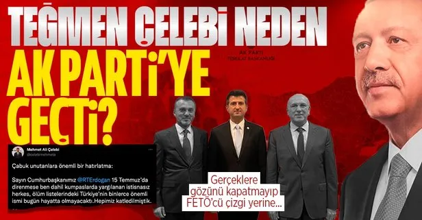 Mehmet Ali Çelebi neden AK Parti'ye geçti?
