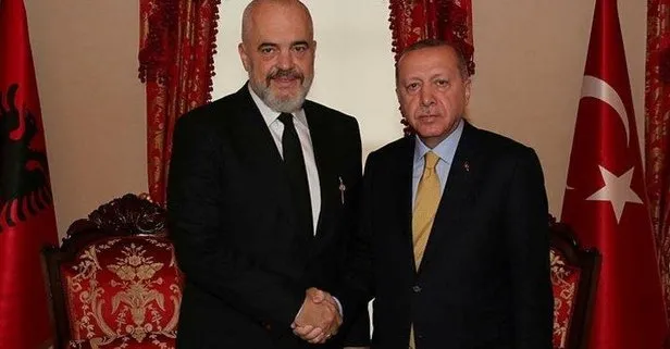 Başkan Erdoğan, Arnavutluk Başbakanı Edi Rama ile görüştü