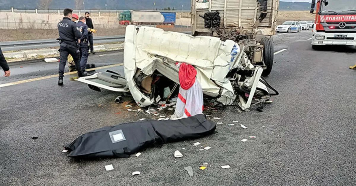 Son dakika: Çatalca'da feci kaza!