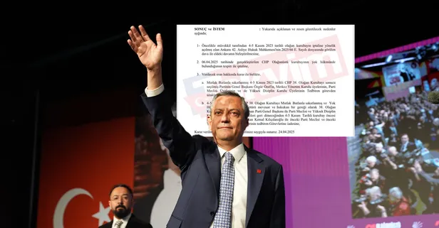 CHP'nin olağanüstü kurultayına iptal davası! TAKVİM duruşma tutanağına ulaştı: Özgür Özel görevden alınsın Kılıçdaroğlu ve ekibi gelsin