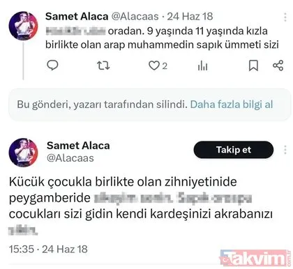CHP’li başkanın danışmanı Samet Alaca tutuklandı! Peygamberimize küfürler savurdu! Başkan Erdoğan için suikast çağırısı yaptı