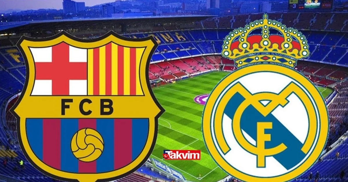 Barcelona-Real Madrid El Clasico 2021 CANLI maç izle! La Liga:  Barcelona-Real Madrid Spor Smart D-Smart şifresiz, kesintisiz maç izleme! -  Takvim