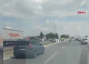 Kırşehir’de otomobil takla attı: 5 yaralı