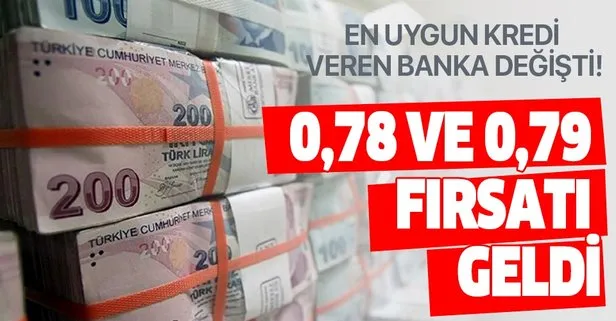 0,78 ve 0,79 açıklaması! Ziraat, Halkbank, Vakıfbank, İş Bankası Yapıkredi konut kredisi faiz oranları...