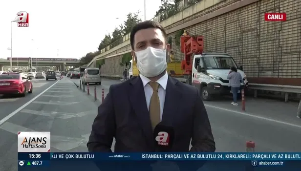 Maskesiz İBB personelinden A Haber muhabirine çirkin saldırı