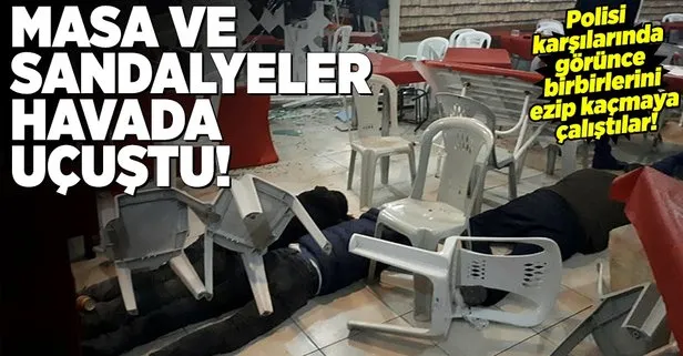 Ankara’da kumar baskını! Kumarbazlar neye uğradığını şaşırdı