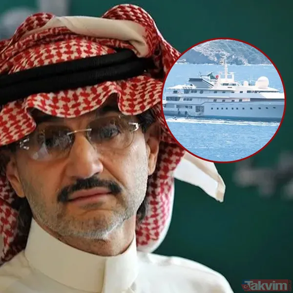 Suudi milyarder Prens El-Velid 100 milyon dolarlık yatıyla Bodrum’a demir attı! - 1