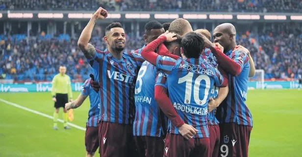 Ligde fırtınalar estiren Trabzonspor’un hedefi çifte kupa