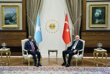 Başkan Erdoğan Somali Cumhurbaşkanı’nı ağırladı
