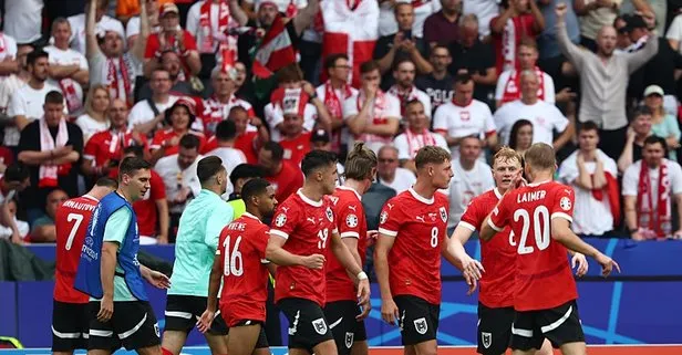 Avusturya Polonya'yı ateşe attı! Muhteşem maç 3-1 bitti... İşte atılan goller