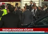 Başkan Erdoğan Köln'de