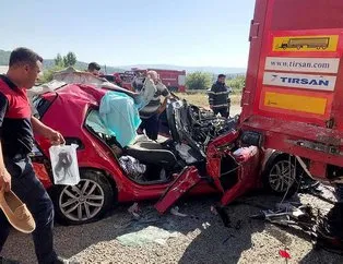 Akılalmaz kazadan sağ kurtuldular