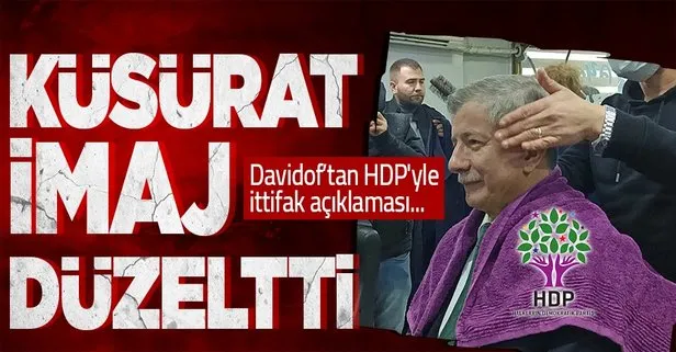 Davutoğlu Zonguldak’ta berbere gitti: HDP’yle ittifak...