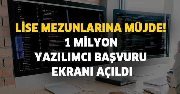Adım adım BTK Akademi online eğitim 1 milyon yazılımcı başvuru! En az lise mezunu 1 milyon yazılımcı başvuru ekranı!