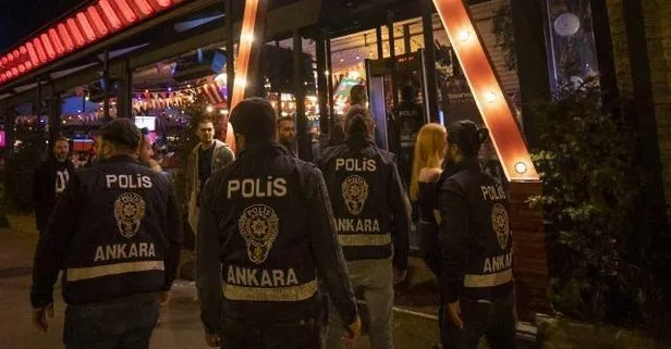 Ankara’da eğlence mekanlarında asayiş uygulaması: Çok sayıda kişi gözaltına alındı