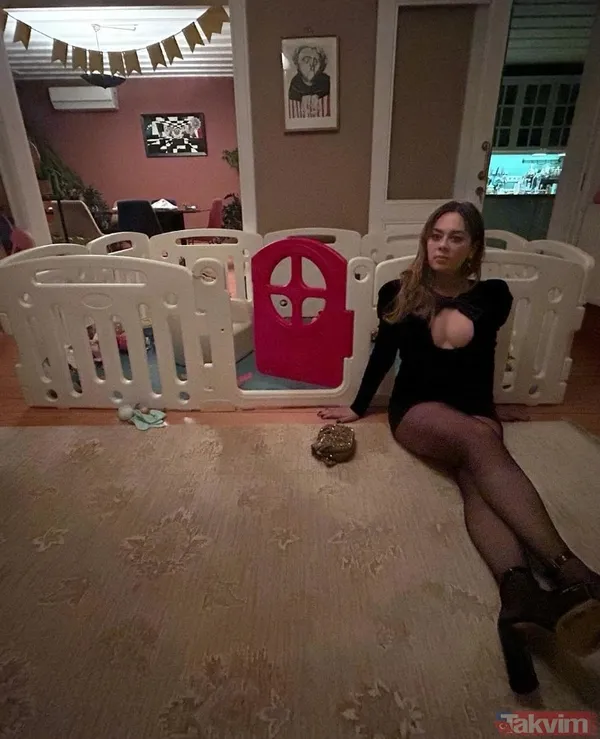 Bahar'ın yıldızı Demet Evgar'ın kızı Mavi'ye bakın! Beraber tatile çıktılar! Mavi'nin tavşan sevdiği anlar beğeni yağmuruna tutuldu - 10