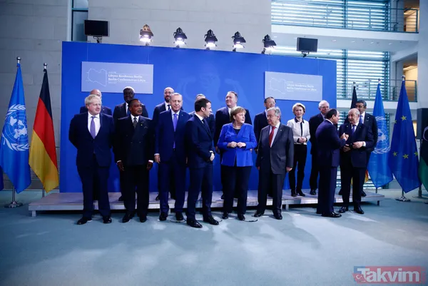 Berlin'deki zirvede Başkan Erdoğan rüzgarı - 33