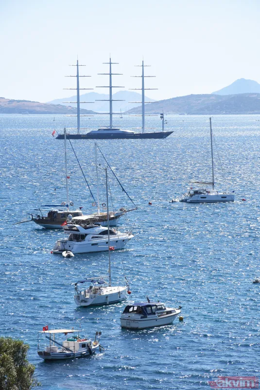 Türkiye'de üretilen dev yelkenli "Malta Şahini" Bodrum'da - 7