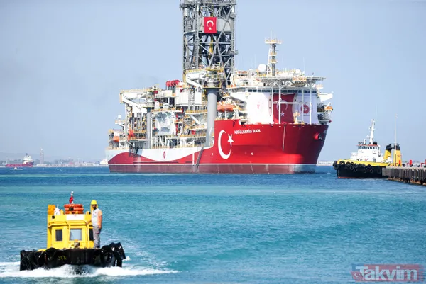 Abdülhamid Han sondaj gemisi Akdeniz'deki Yörükler -1 kuyusunda - 1