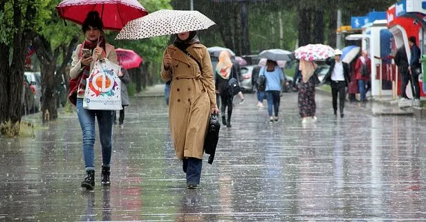 Meteoroloji’den son dakika yağış uyarısı!